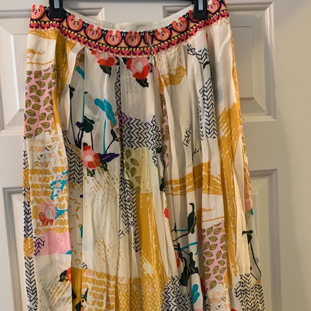 Anthropologie Full Length Skirt